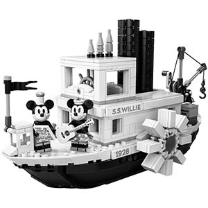 Конструктор Lego Steamboat Willie 21317