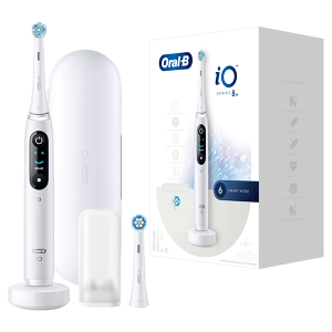 Электрическая зубная щетка Oral-B iO Series 8N, White Alabaster