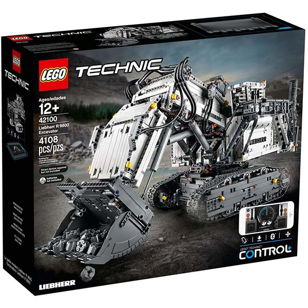 lego liebherr bagger