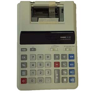 Калькулятор Casio HR-100T