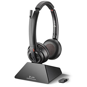 Беспроводная гарнитура Plantronics Poly Savi 8220 UC [209215-01]