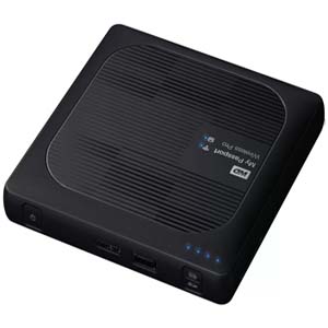 Внешний жесткий диск Western Digital My Passport Wireless Pro 4ТБ (WDBSMT0040BBK-RESN)