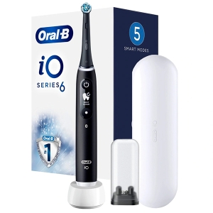 Электрическая зубная щетка Oral-B iO 6 Чёрная