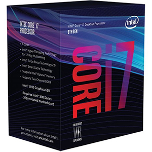 Процессор Intel Core i7 Coffee Lake i7-8700K BOX
