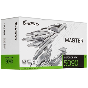 Видеокарта GIGABYTE AORUS GeForce RTX 5090 MASTER ICE 32GB GV-N5090AORUSM ICE-32GD