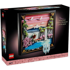 Конструктор Lego Art 31218 Японский пейзаж с цветущей сакурой