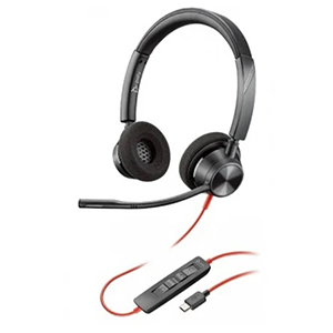 Компьютерная гарнитура Plantronics Poly Blackwire 3320 USB-A