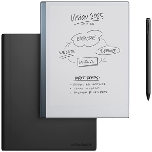 Планшет reMarkable 2 + Стилус Marker Plus + Чехол Book Folio черный