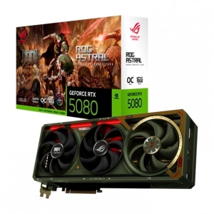Видеокарта ASUS ROG Astral GeForce RTX 5080 DOOM Edition 16GB ROG-ASTRAL-RTX5080-O16G-DOOM