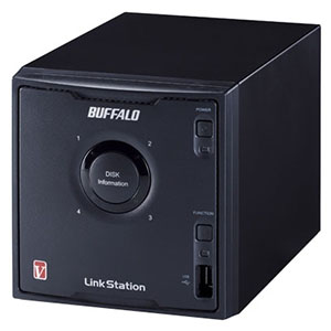 Сетевой накопитель NAS Buffalo LinkStation Pro Quad 4TB LS-QV4.0TL/R5-EU
