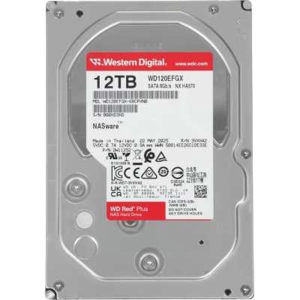 Жесткий диск Western Digital Red Plus 12ТБ WD120EFGX