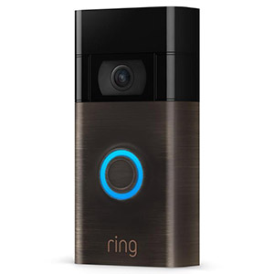 Звонок с датчиком движения Ring Video Doorbell 2 электронный беспроводной