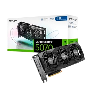 Видеокарта PNY GeForce RTX 5070 12GB Triple Fan VCG507012TFXPBW1-O