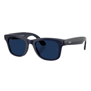 Солнцезащитные очки с камерой Ray-Ban Meta Wayfarer Gen 2 RW4012 Shiny Cosmic Blue, Clear/Sapphire Transitions