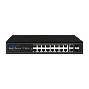 Коммутатор TRASSIR TR-NS24202S-300-16PoE