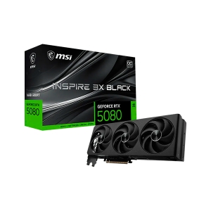 Видеокарта MSI GeForce RTX 5080 INSPIRE 3X Black OC 16GB 912-V531-670