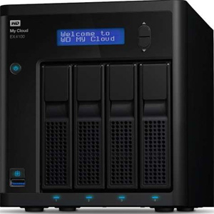 Сетевое хранилище Western Digital My Cloud EX4100 Expert Series (WDBWZE0080KBK-EESN)