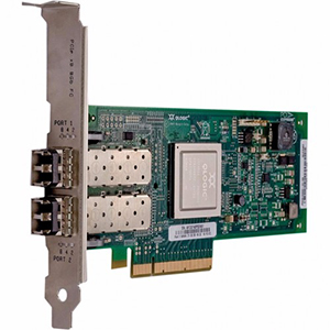 Qlogic QLE2562-CK 8Gbps dual-port Fibre Channel-to-x4/x8 PCI Express adapter, multi-mode optic