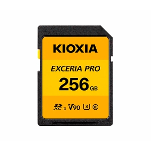 Карта памяти Kioxia Exceria Pro UHS-II U3 V90 256GB
