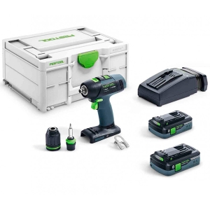 Дрель-шуруповерт Festool T 18+3 HPC 4,0 I-Plus 576446