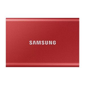 Внешний диск SSD Samsung T7 1TB Red (MU-PC1T0R/WW)
