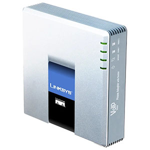 Адаптер для VoIP-телефонии Linksys SPA2102