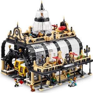 Конструктор Lego bricklink Studgate train station 910002