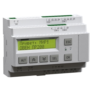 Программируемое реле ОВЕН ПР200-24.8.2.0