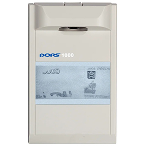 Просмотровый детектор банкнот DORS 1000 М3 серый