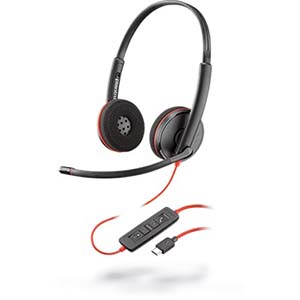 Гарнитура Plantronics Blackwire C3220 USB-C (PN: 209749-201)