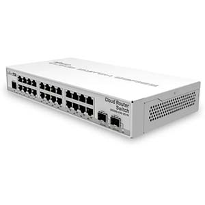 Коммутатор Mikrotik CRS326-24G-2S+IN