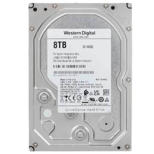Жесткий диск Western Digital Purple Surveillance 8ТБ (WD85PURU)