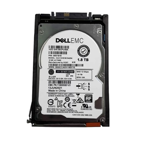 Накопитель HDD EMC 1.8TB D4-2S10-1800 005053155
