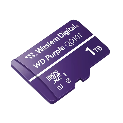 MicroSDXC карта WD Purple 1TB WDD100T1P0C