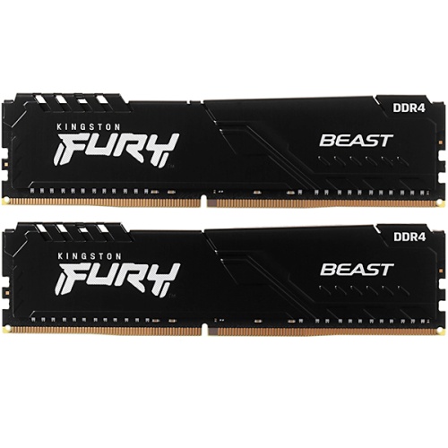Оперативная память Kingston Fury Beast Black KF432C16BBK2/64