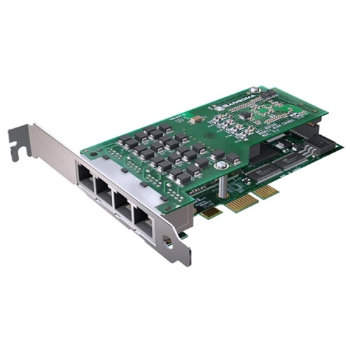 Плата для IP телефонии Sangoma A104E