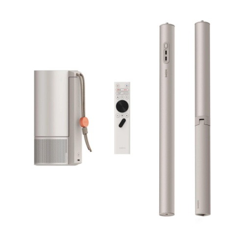 Проектор XGIMI MoGo 3 Pro + PowerBase Stand бежевый