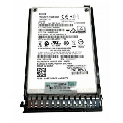 Жесткий диск HP 1,6 Tb 873365-B21