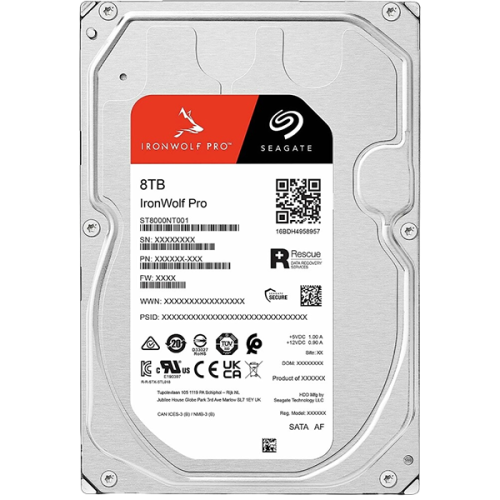 Накопитель Seagate IronWolf Pro ST8000NT001