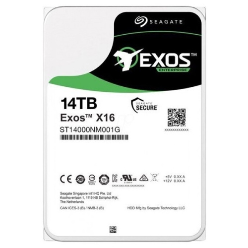Жесткий диск Seagate Exos X16 14ТБ ST14000NM001G