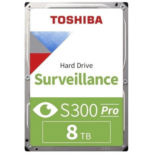Жесткий диск Toshiba Surveillance S300 Pro 8ТБ (MD10ADA800V)