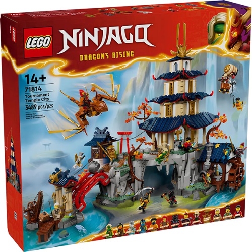 Конструктор Lego Ninjago 71814 Турнирный городской храм
