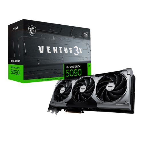 Видеокарта MSI GeForce RTX 5090 32G VENTUS 3X OC G5090-32V3C