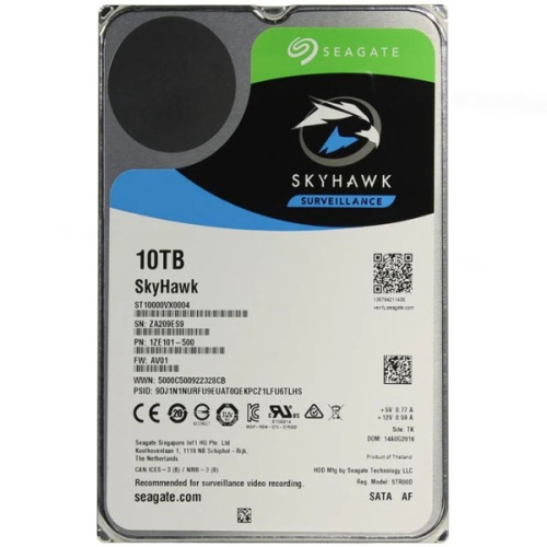 Жесткий диск Seagate SkyHawk 10 ТБ ST10000VX0004