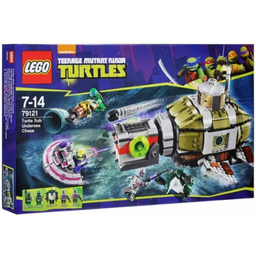 Конструктор Lego Teenage Mutant Ninja Turtles 79121 Преследование на подводной лодке черепашек