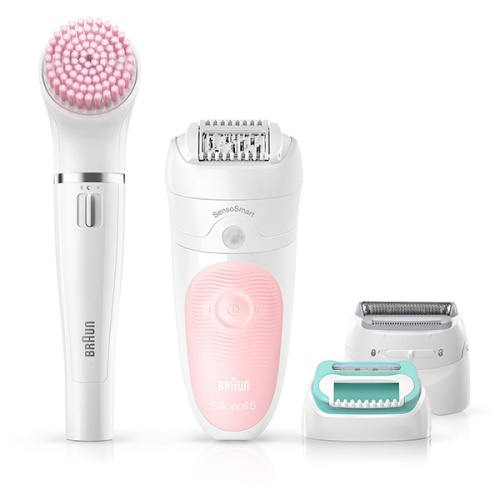Эпилятор Braun Silk-epil Beauty Set 5 5-875 Wet &amp; Dry white
