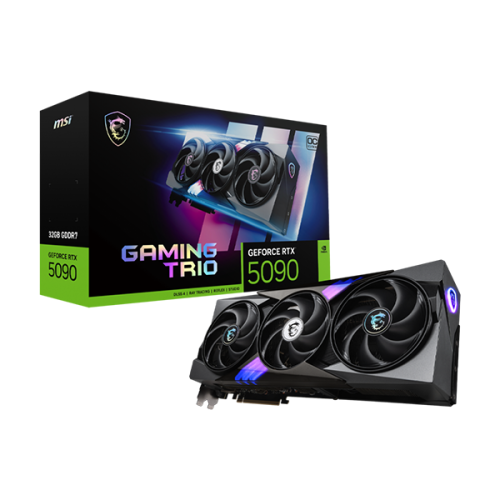 Видеокарта MSI GeForce RTX 5090 Gaming Trio OC 32GB