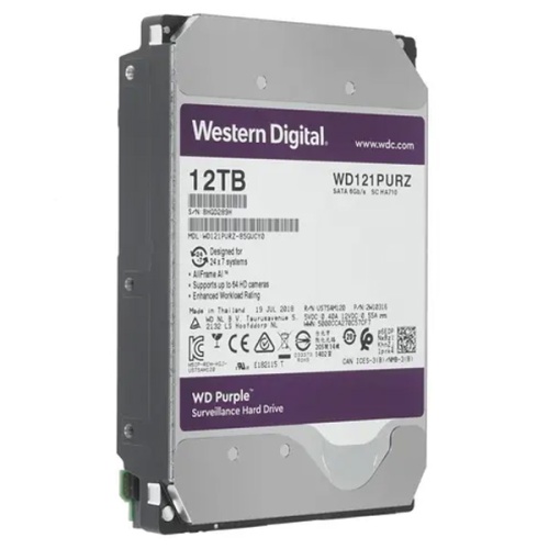 Жесткий диск Western Digital WD Purple 12 TB WD121PURZ